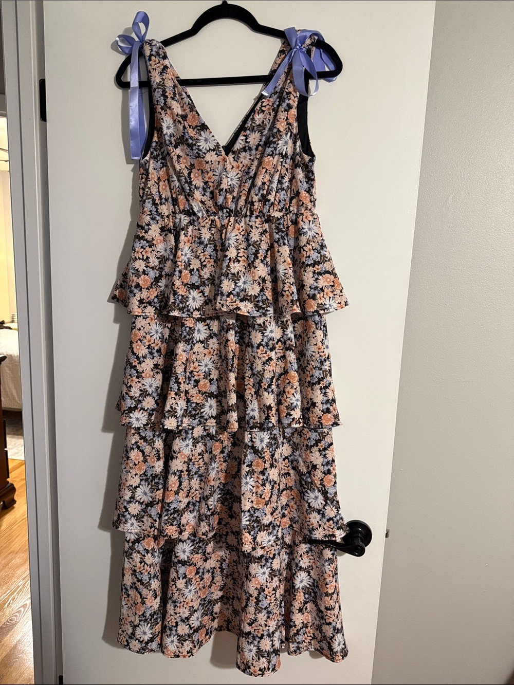 Floral Tiered Maxi Dress